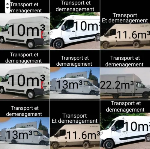 Transport de marchandise et demenagement 58 wilaya alger نقل البضائع والترحيل 