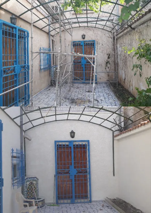 طلاء الواجهات الخارجية Facade monocouche