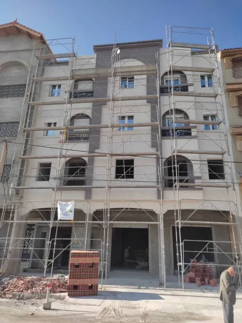 صباغة الواجهات الخارجية Facade monocouche