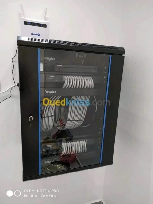 Installation réseau informatique et standard téléphonique 