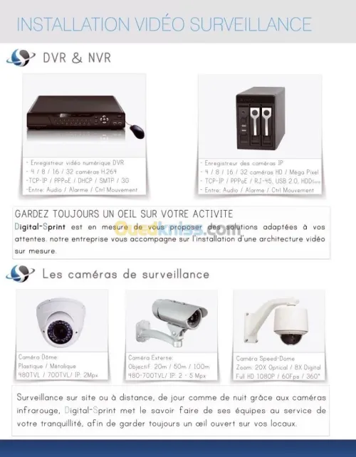 Installation Et Maintenance De Caméra De Surveillance