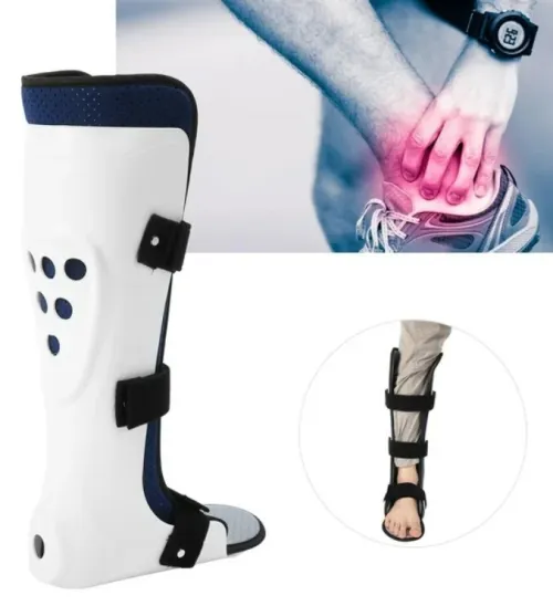 Attelle jambière de soutien postérieure jambe cheville pied