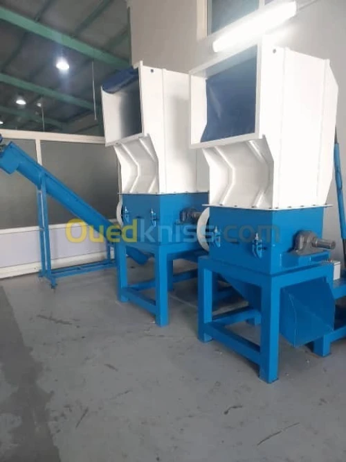وحدة إعادة تدوير البلاستيكUNITÉ DE RECYCLAGE DES PLASTIQUE HDPE LDPE PP PS PET ... /1/