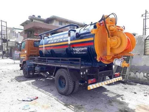 Camion vidange fosse Débouchage canalisation curage.24h.24h.7j.7j.