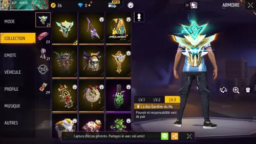 Compte Free Fire