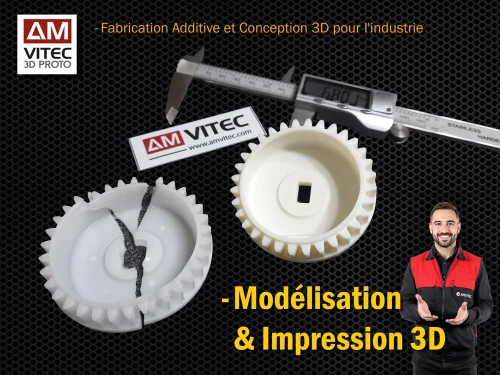 Impression 3D de Pièces Détachées sur Mesure - الطباعة ثلاثية الأبعاد لقطع الغيار المخصصة