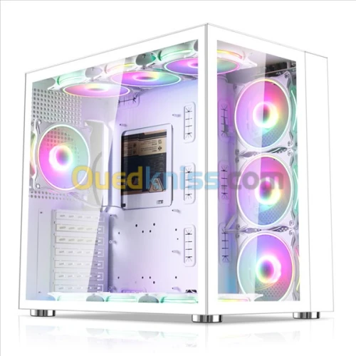 XANDER ATX NEPTUNE WHITE Micro ATX, 7 PCS ARGB