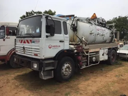 Camion vidange Débouchage canalisation curage 