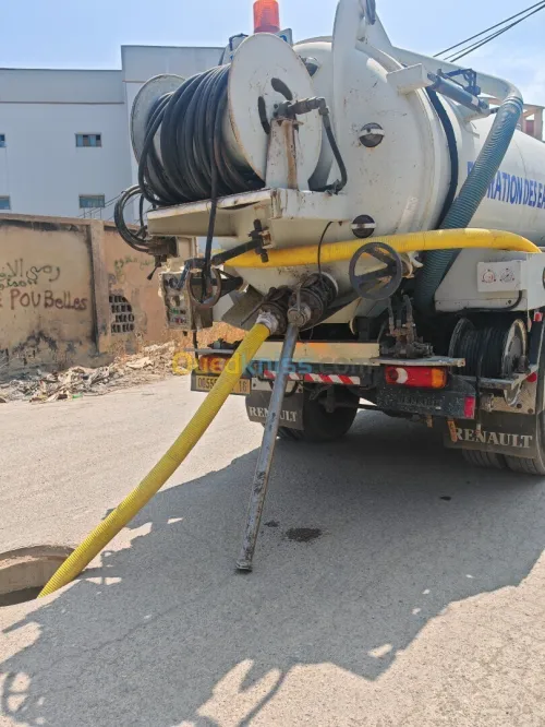 Camion vidange Débouchage canalisation curage.24h.24h.7j.7j.