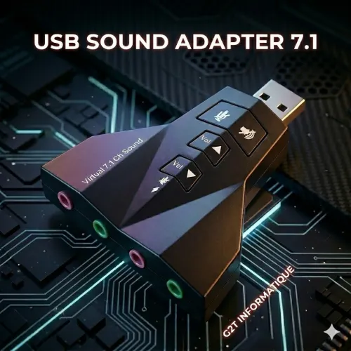 CARTE SON USB 7.1 externe