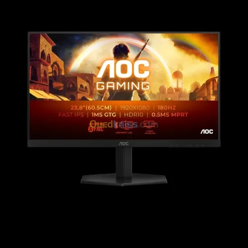 ECRAN AOC GAMING 24G42E 24" FHD FAST IPS 180Hz 0.5Ms HDR10 Adaptive-Sync