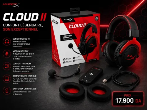 Casque HyperX Cloud II