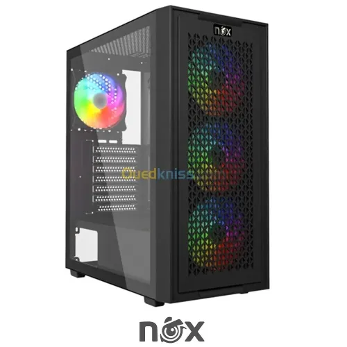 BOITIER NOX NEXUS BLACK ARGB