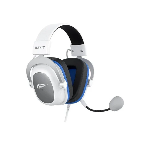 CASQUE GAMING HAVIT H2002D WHITE & BLEU