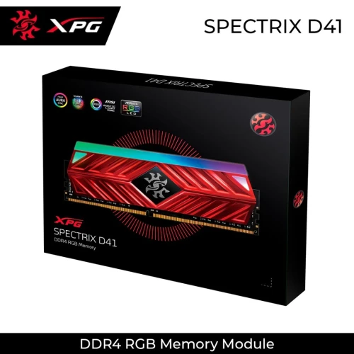 RAM ADATA XPG SPECTRIX D41 2x8GB DDR4 3600MHz ROUGE