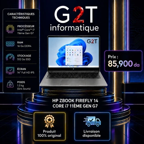 HP ZBOOK FIREFLY 14 Core i7 11eme Gen G7