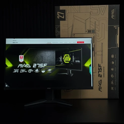 Moniteur Gaming MSI MAG 275F FHD 180HZ FAST IPS 0,5 ms