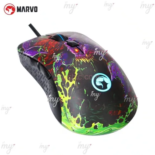 Kit Combo Gaming MARVO Scorpion Souris et Tapis