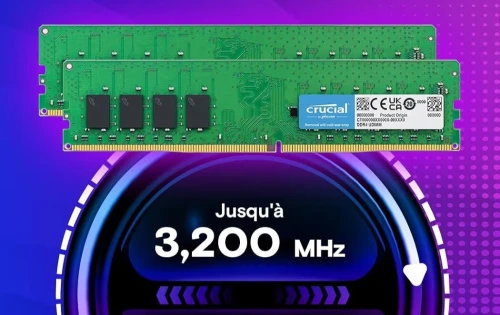 Crucial RAM DDR4 3200 MHz 8GB