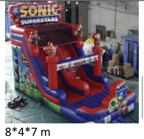 Toboggan gonflable