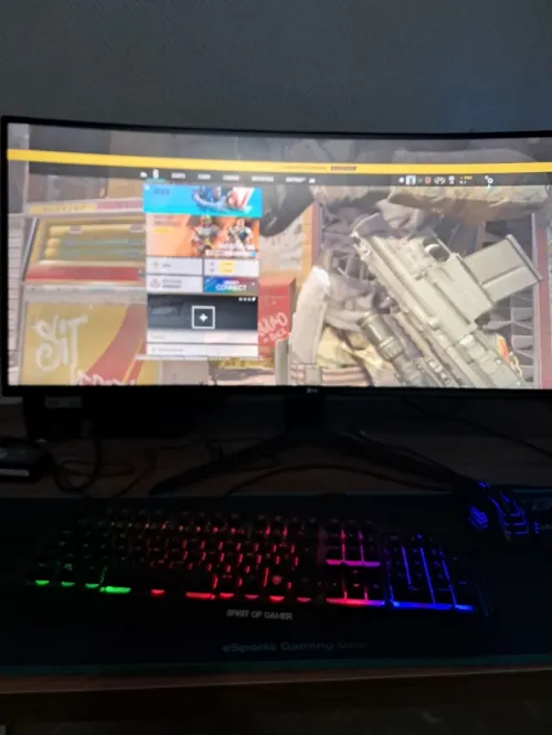Écran gaming LG 160hz curved