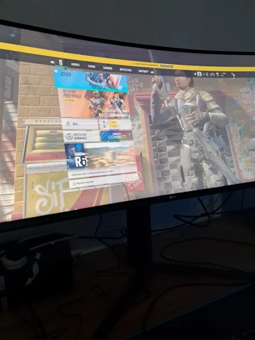 Écran gaming LG 160hz curved