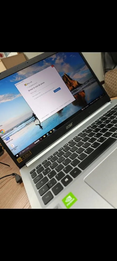 Pc portable ACER i5 10th generation Nvidia mx350 500GB SSD NVME 12gb ram 1080 full Hd