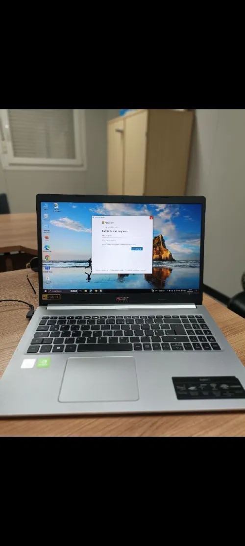 Pc portable ACER i5 10th generation Nvidia mx350 500GB SSD NVME 12gb ram 1080 full Hd
