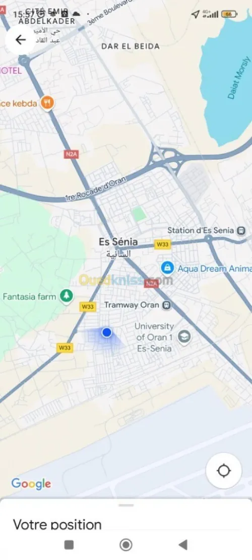 Location Appartement F3 Oran Es senia