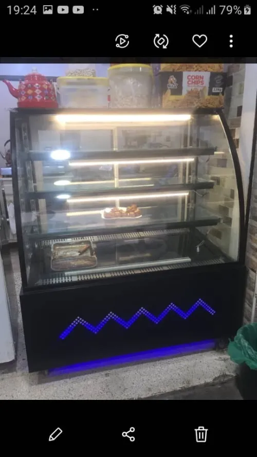 Présentoir de la pâtisserie