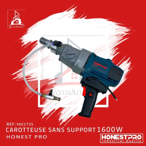 CAROTTEUSE SANS SUPPORT  120MM 1600W HONESTPRO