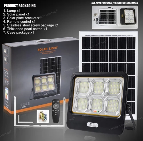 Projecteur solaire IP67 100W LED SMD
