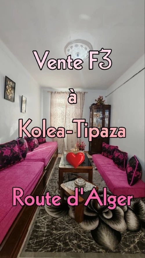 Vente Appartement F3 Tipaza Kolea