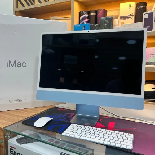 IMAC 2021 M1 8GB RAM 256GB SSD 8C/7C SOUS EMBALLAGE 