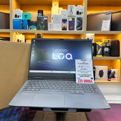 LENOVO LOQ 15 I5 12450H NVIDIA RTX 4060 16GB RAM 512GB SSD SOUS EMBALLAGE