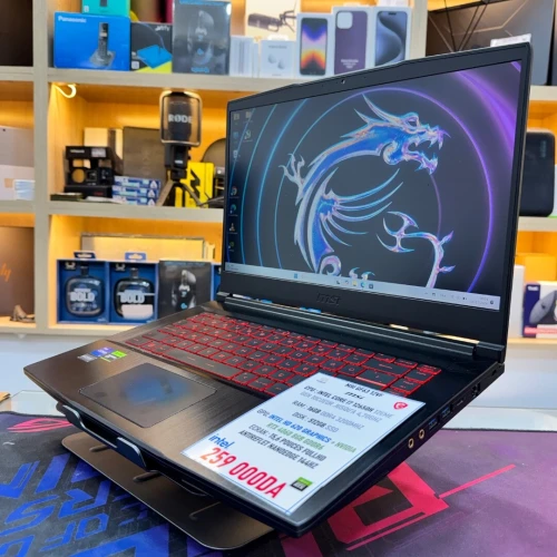 MSI GF63 I7 12650H NVIDIA RTX 4060 16GB RAM 512GB SSD