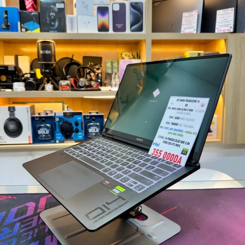 HP OMEN TRANSEND 14 INTEL CORE ULTRA 9 185H NVIDIA RTX 4060 32GB RAM 1TB SSD ECRAN 14 OLED 