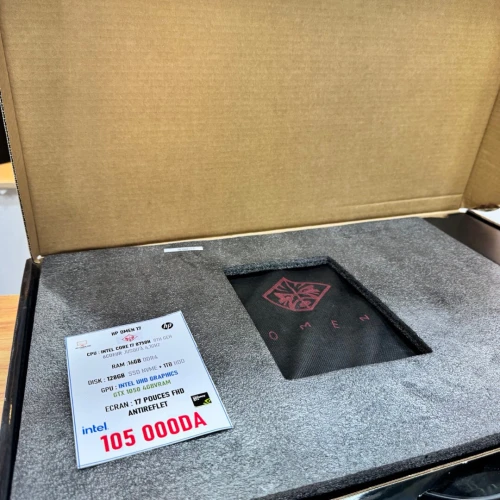 HP OMEN 17 I7 8750H NVIDIA GTX 1050 16GB RAM 128GB SSD +1 TB HDD SOUS EMBALLAGE