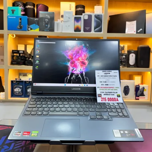 LENOVO LEGION 5 AMD RYZEN 5 5600H NVIDIA RTX 3070 16GB RAM 512GB SSD