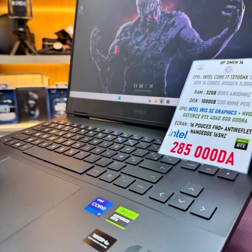 HP OMEN 16 I7 13700HX NVIDIA RTX 4060 32GB RAM 1TB SSD 