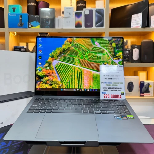 SAMSUNG GALAXY BOOK ULTRA I7 13700H NVIDIA RTX 4050 16GB RAM 512GB SSD ECRAN 3K 