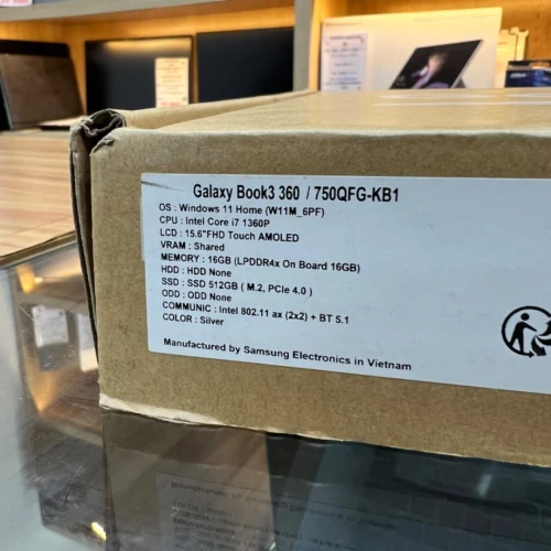 SAMSUNG GALAXY BOOK 3 X360 I7 13 TH GEN 16GB RAM 512GB SSD ECRAN 15POUCES FULLHD AMOLED