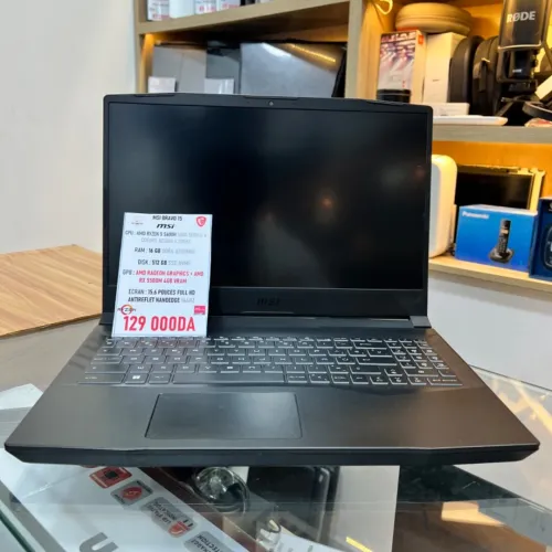 MSI DELTA 15 AMD RYZEN 5 5600HX AMD RADEON RX 5500M 16GB RAM 512GB SSD