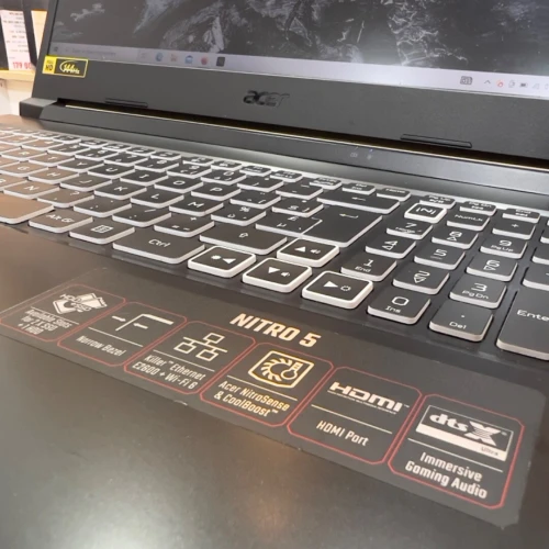 ACER NITRO 5 I5 10400H NVIDIA GTX 1650 16GB RAM 512GB SSD 