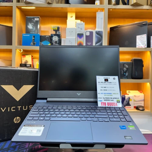 HP VICTUS 15 I5 12450H NVIDAI RTX 3050 16GB RAM 512GB SSD ECRAN FHD 144HZ