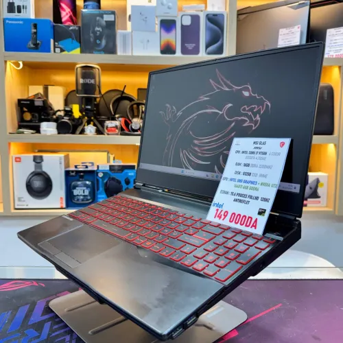 MSI GL65 I7 9750H NVIDIA GTX 1660TI 16GB RAM 512GB SSD 