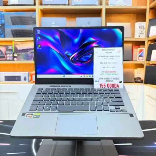 ASUS ZEPHYRUS 14 RYZEN 7 4800HS 24GB 512SSD GTX 1660TI 6GBVRAM 14'' 2k