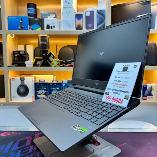 HP VICTUS 15 AMD RYZEN 5 7535HS NVIDIA RTX 2050 8GB RAM 512GB SSD ECRAN 144HZ