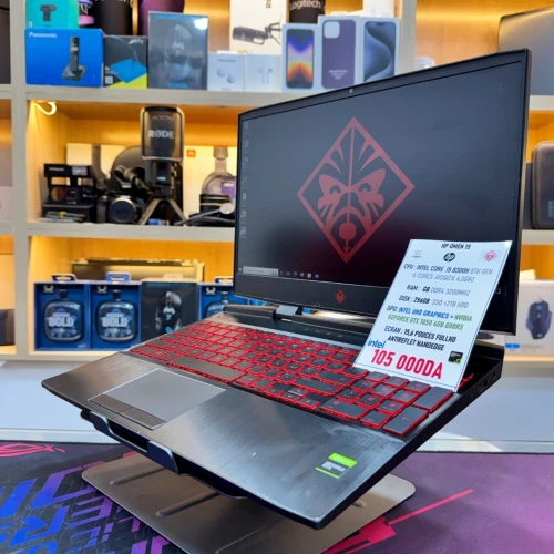 HP OMEN 15 I5 8300H NVIDIA GTX 1050 8GB RAM 256GB SSD + 2TB HDD