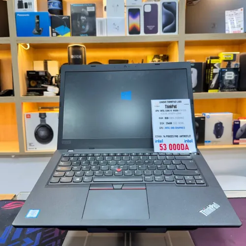 LENOVO THINKPAD L480 I5 8550U 8GB RAM DDR4 256GB SSD ECRAN 14 POUCES FHD